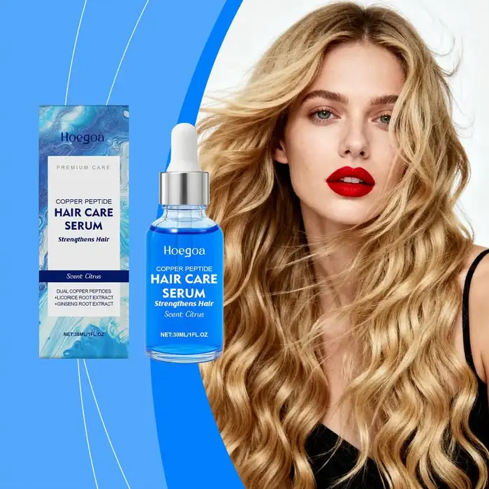 Sérum aux peptides de cuivre 30 ml pour la croissance des cheveux