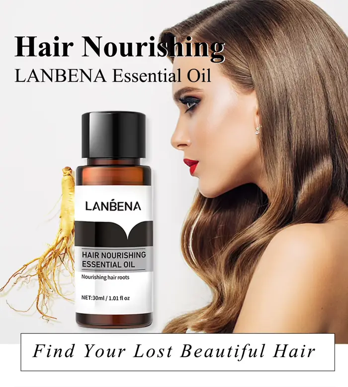 LANBENA huile essentielle nourrissante pour cheveux traitement Anti-perte
