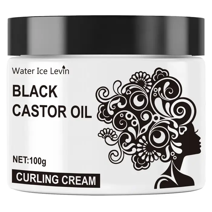 Crème Capillaire Ricin Noir : Hydratation Profonde + Éclat Naturel | Texture Non Grasse