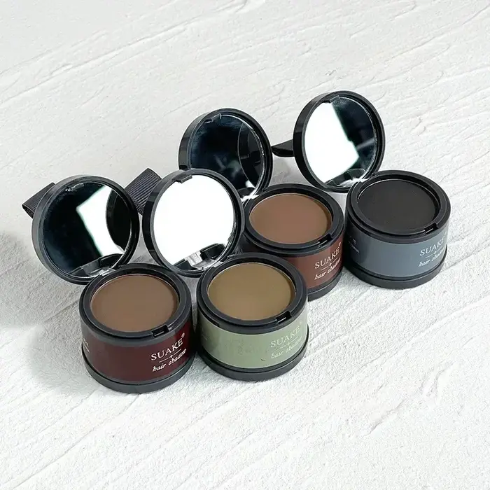 1 Flacon de Poudre de Remodelage de la Ligne Capillaire, Réparation et Remplissage des Zones Dépourvues de Cheveux, Maquillage de Remplacement de la Ligne Frontale, Outil de Beauté pour Femmes