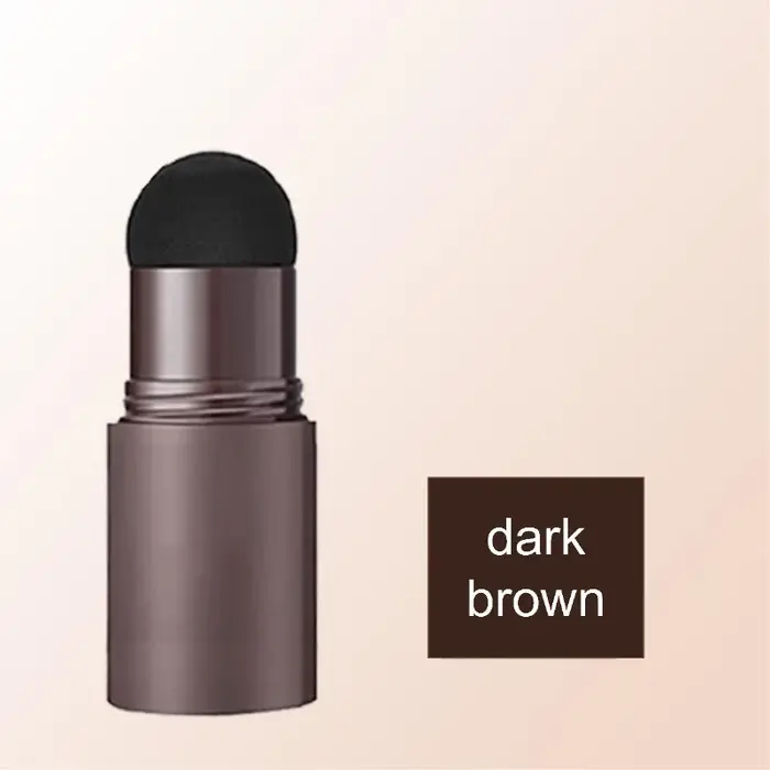 L'ombre de contour de ligne de cheveux couvre les cheveux blancs, corrige la tête chauve, répare l'a