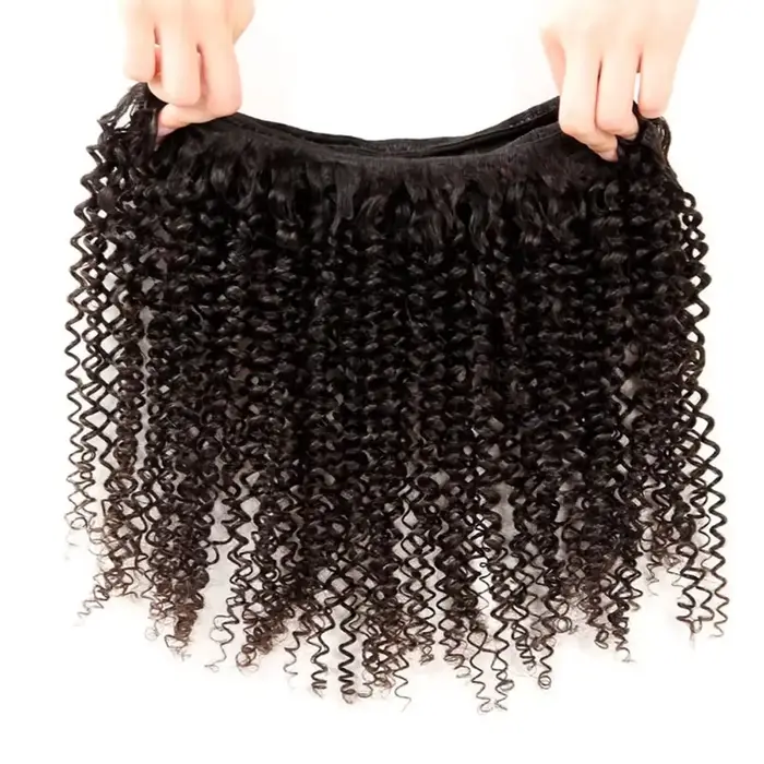 Mèches brésiliennes naturelles Remy ondulées bouclées, tissage profond, 22 24 26 pouces, Extensions