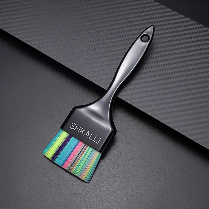 Balayage brosse professionnelle doux cheveux teinture ramasser outils Salon teinture balayage Paris
