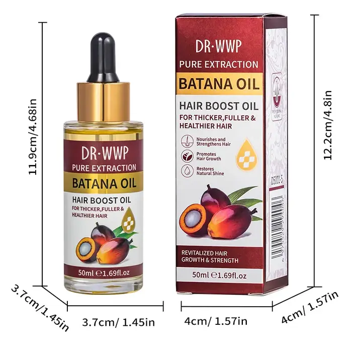 Ensemble shampoing et revitalisant à l'huile de Batana de 500 ml pour un soin hydratant
