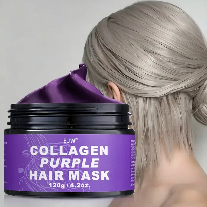 Masque capillaire violet à la kératine