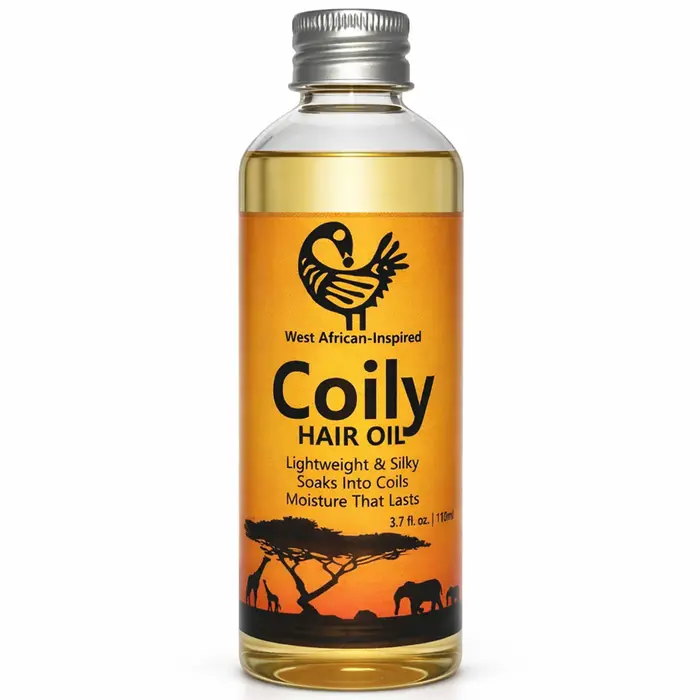 Huile pour cheveux crépus d'Afrique de l'Ouest 110 ml / 3,7 fl oz