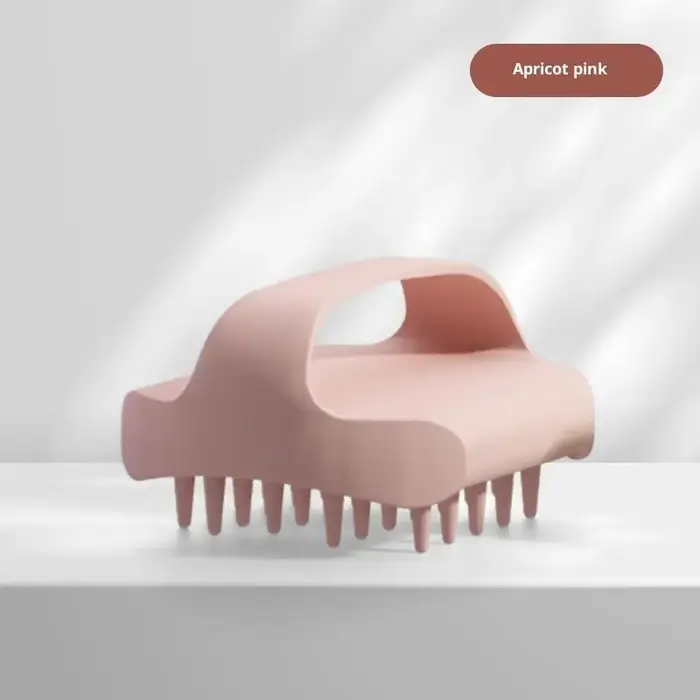 Brosse à shampoing, peigne de Massage du cuir chevelu avec poignée
