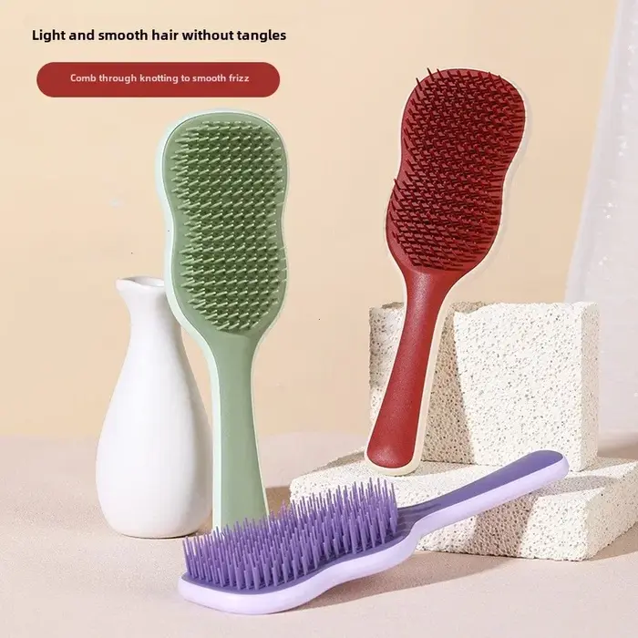 Brosse à cheveux anti-poignées