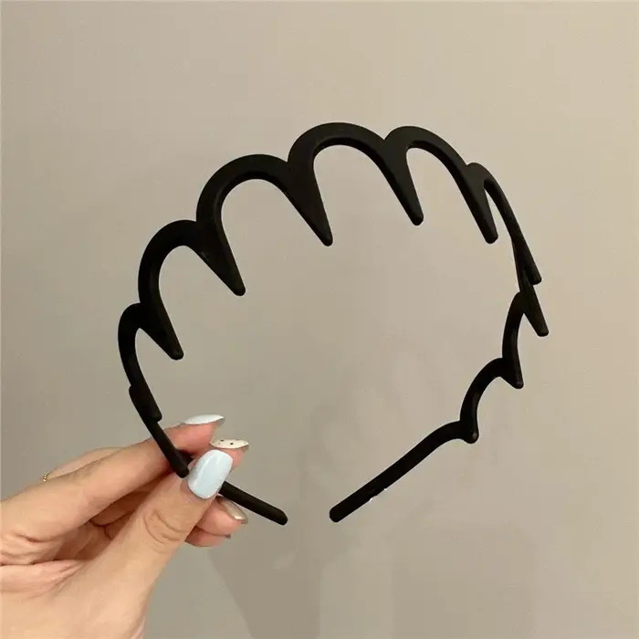 Femmes coréennes peigne à cheveux bandeau en plastique U forme cerceaux