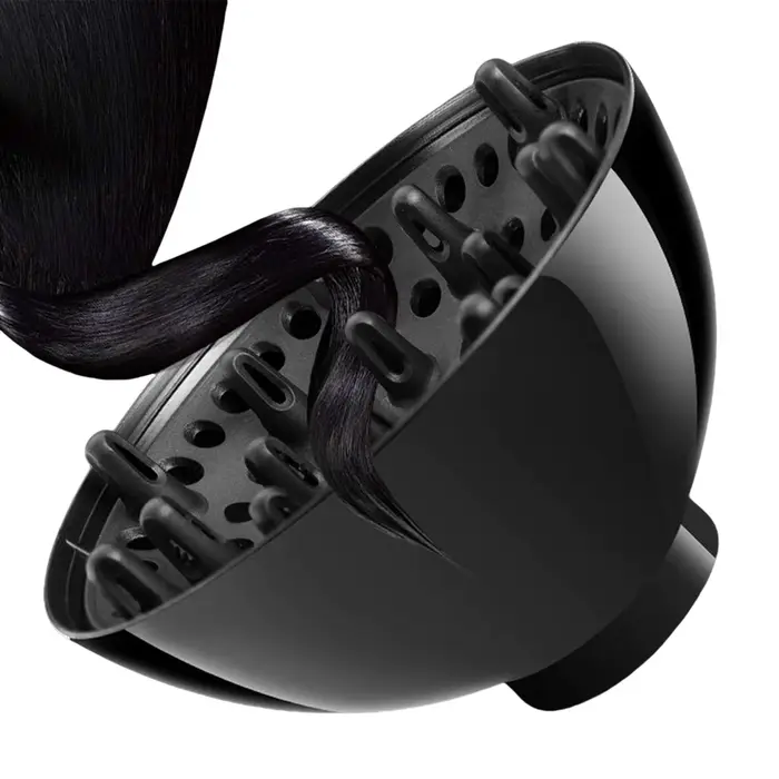 Tête de diffuseur de fixation de diffuseur de cheveux pour sèche-cheveux réglable de 1.4 à 2.6 pouces outil de coiffure professionnel