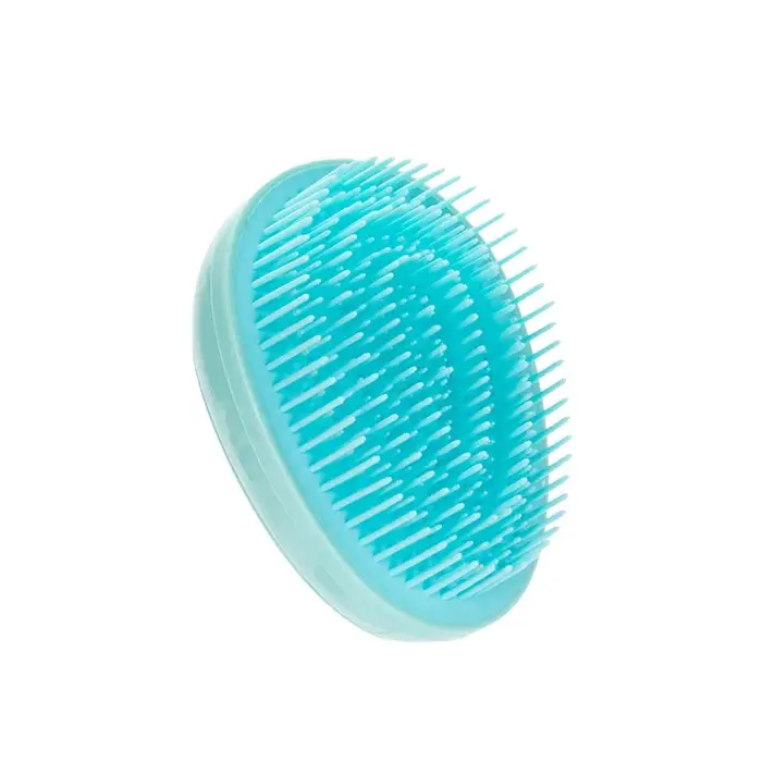 Mini brosse à cheveux ronde en forme d'œuf