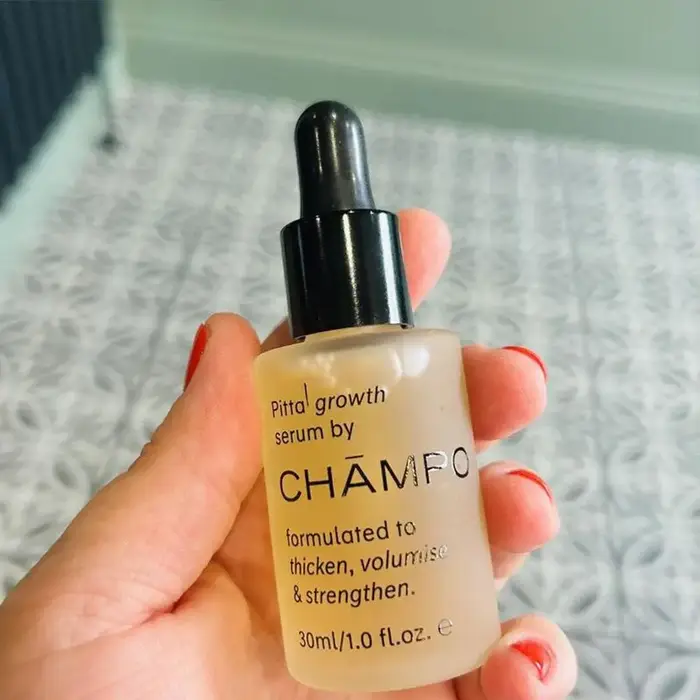 CHAMPO Pitta Growth Serum 1/2/3 PCS Essence Anti-Chute de Cheveux pour Épaissir et Nourrir