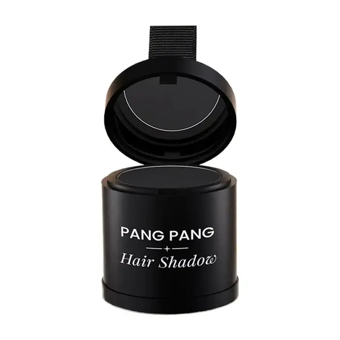 Poudre de contour pour la ligne des cheveux 2 en 1 longue tenue, couvre les zones clairsemées, retou