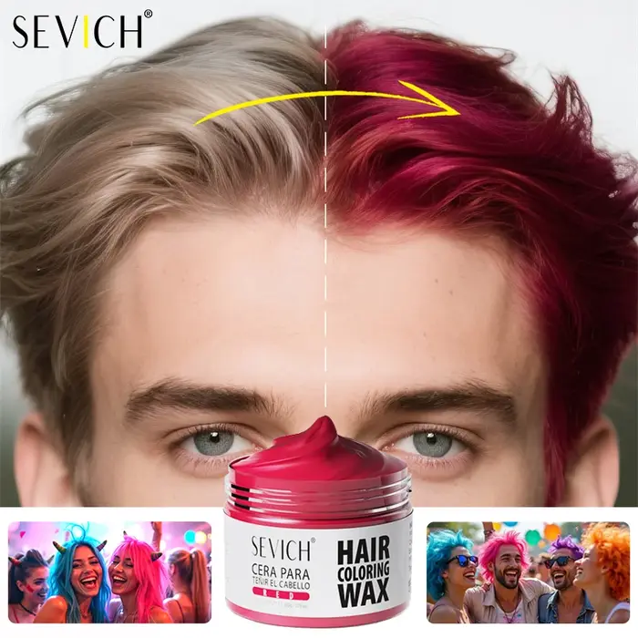 Cire colorante pour cheveux Halloween 13 couleurs 50g/120g