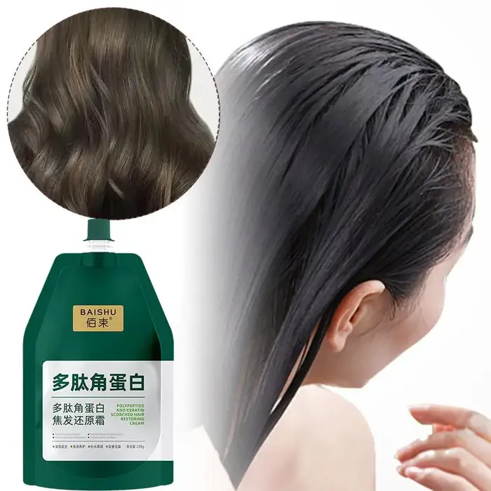 Masque capillaire au collagène