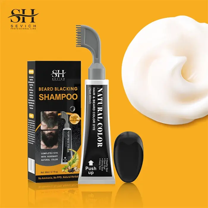 Shampoing Teinture pour Barbe Naturelle
