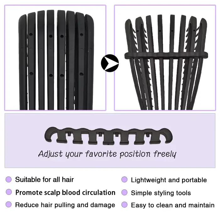 Brosse à cheveux démêlante