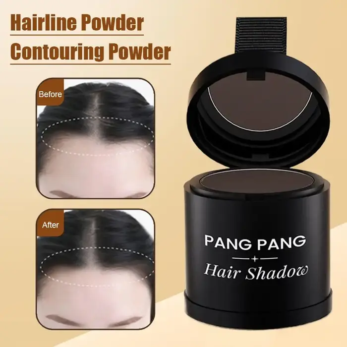 Poudre de contour pour la ligne des cheveux 2 en 1 longue tenue