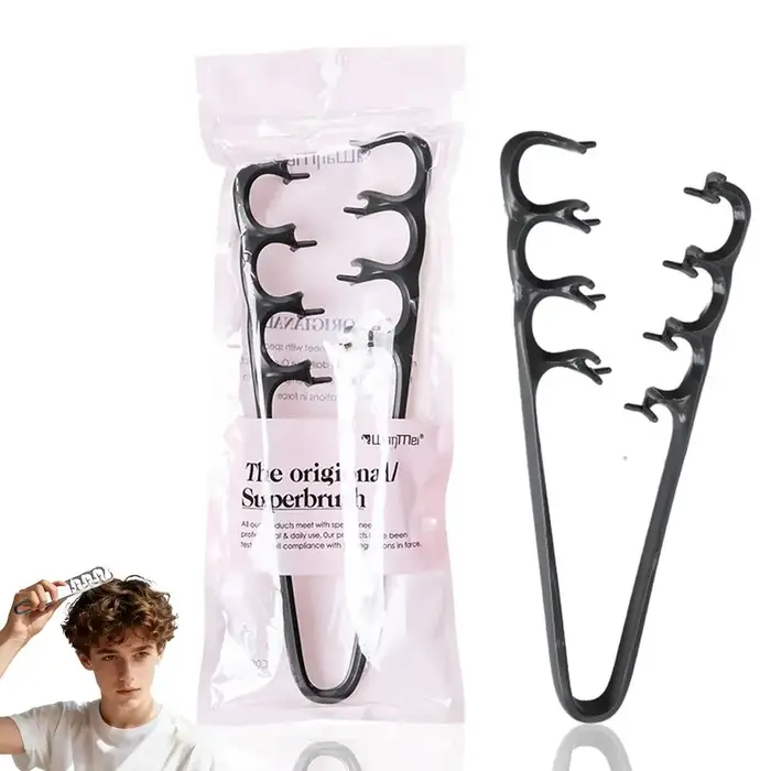 Peigne texturisant volumisant à dents larges pour salon