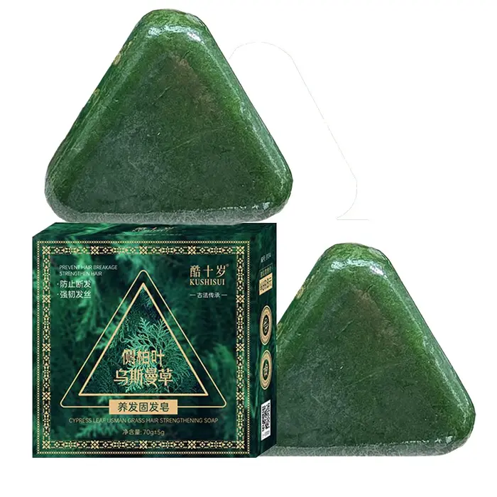 1/2/3PCS Barre de shampoing triangulaire