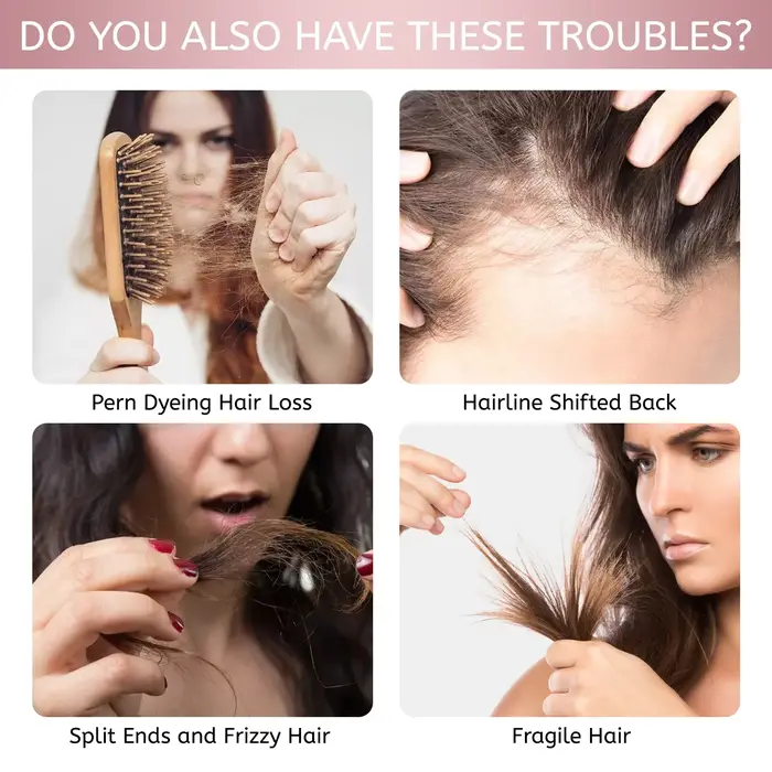 Spray pour cheveux, eau de riz