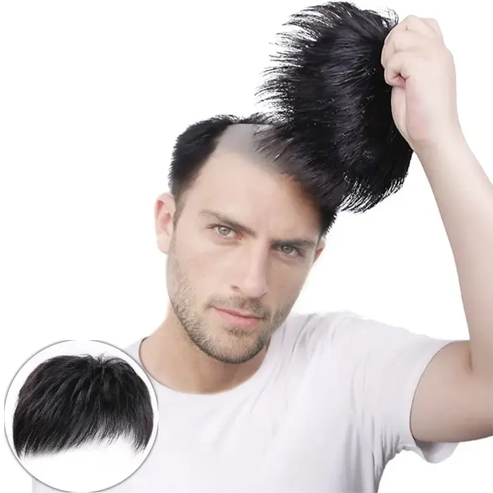 Perruque pour hommes, patch pour cheveux