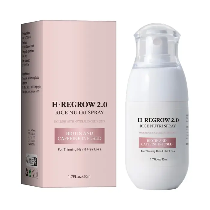 1-5 sprays activateurs de croissance des cheveux 50 ml - Son de riz