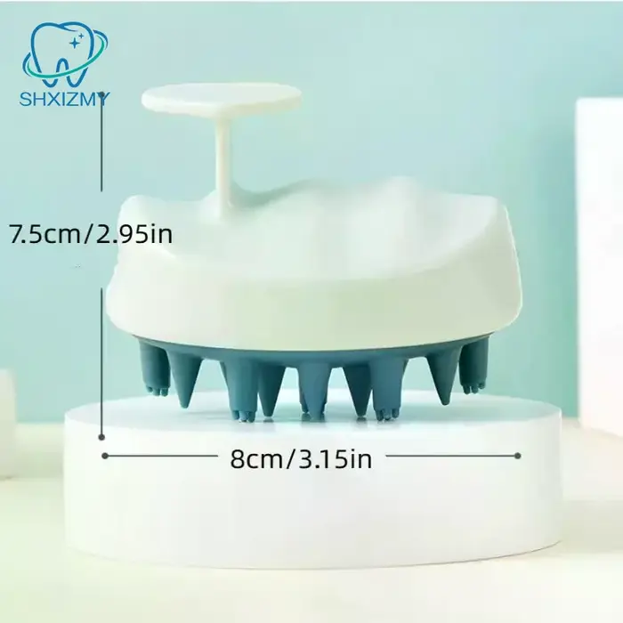 Brosse à shampoing, peigne de Massage du cuir chevelu avec poignée