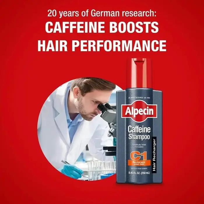 Shampooing nourrissant à la caféine de Allemagne