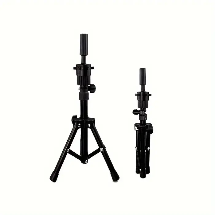 Support de tête de mannequin de table réglable pour la pratique de la coiffure