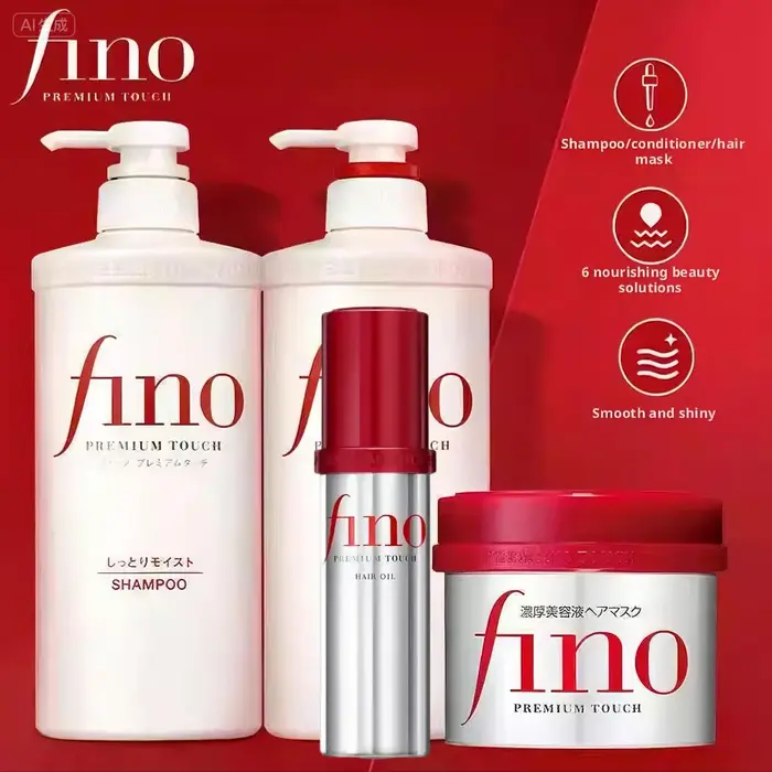 Shampooing et après-shampoing hydratant japonais Fino