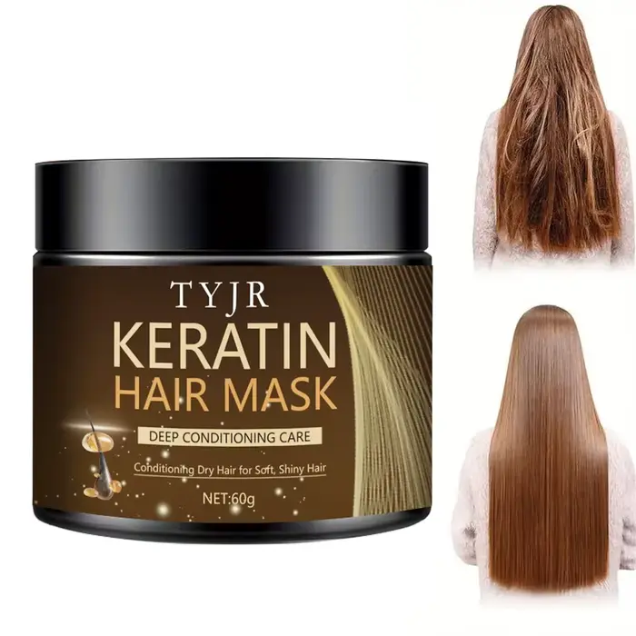 Masque capillaire magique à la kératine
