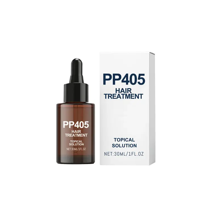 Huile de traitement capillaire PP405, absorbe rapidement le cuir chevelu, lissant, sec, endommagé, n