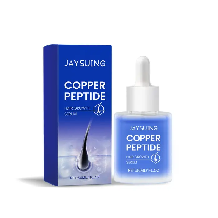 Sérum de croissance des cheveux, Peptides de cuivre, traitement du cuir chevelu, réparation, endomma