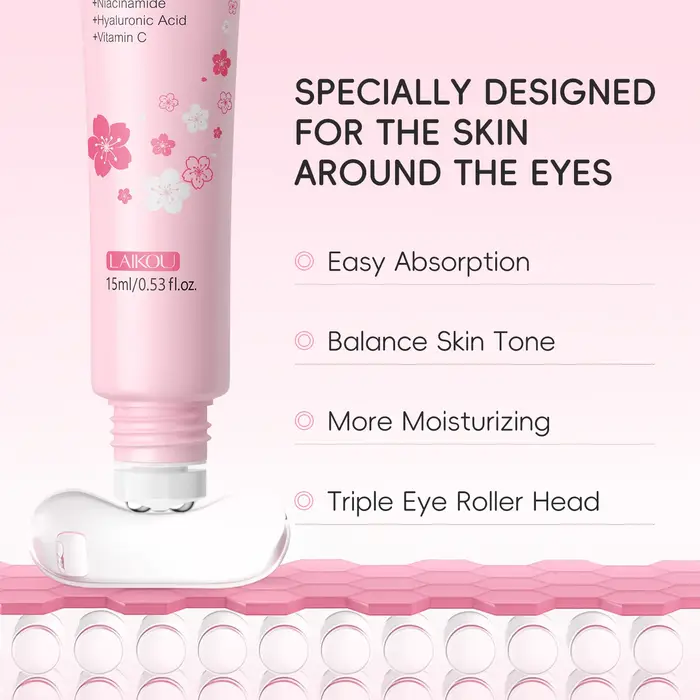 Sérum pour les yeux LAIKOU Sakura Roller 15ml