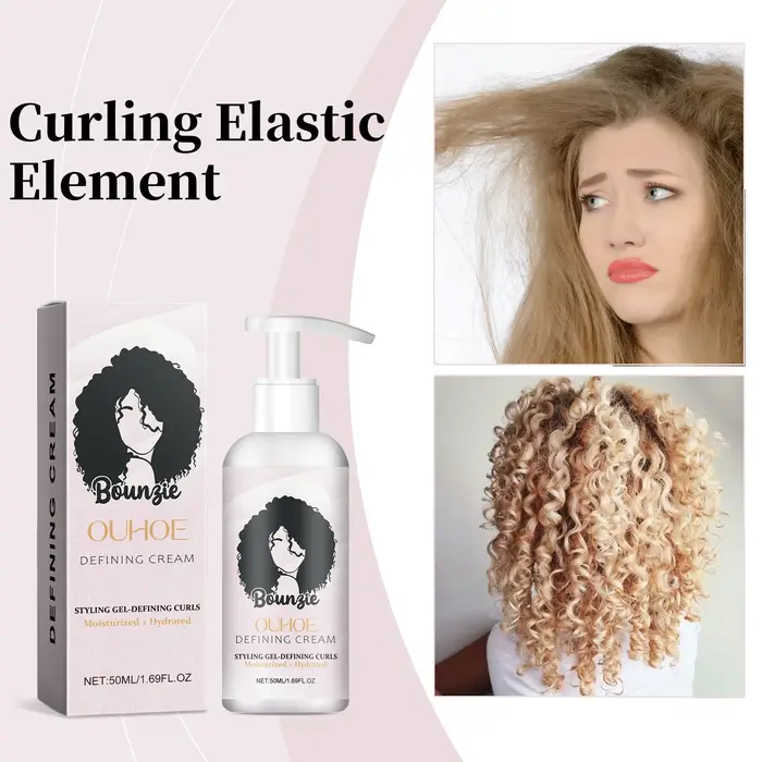 Essence coiffante nourrissante à l'élastine pour cheveux secs et abîmés, soin capillaire hydratant e