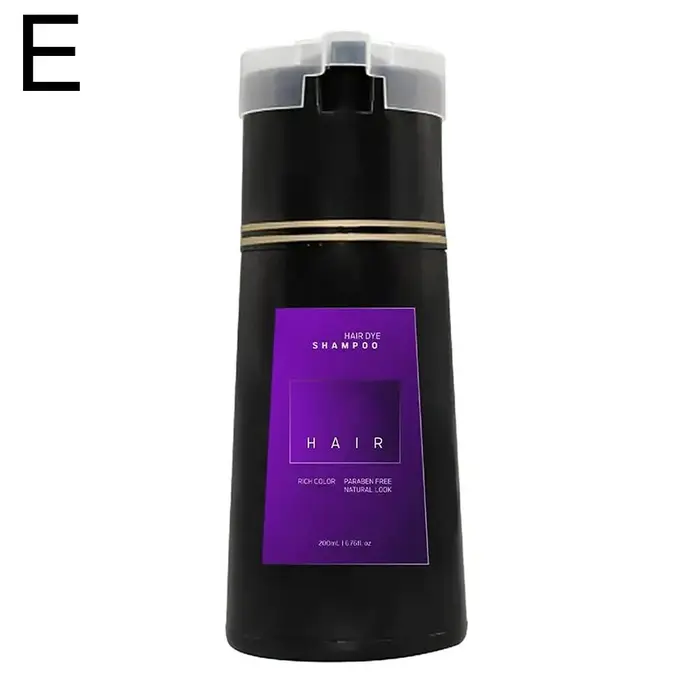 Nova – shampoing teint instantané pour cheveux gris, nourrissant longue durée, pour hommes et femmes