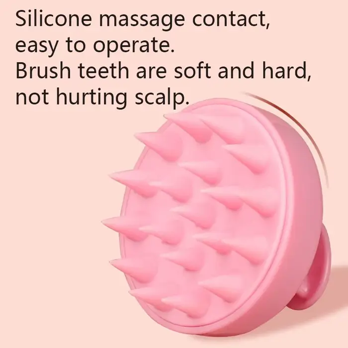 Brosse de shampoing pour cheveux
