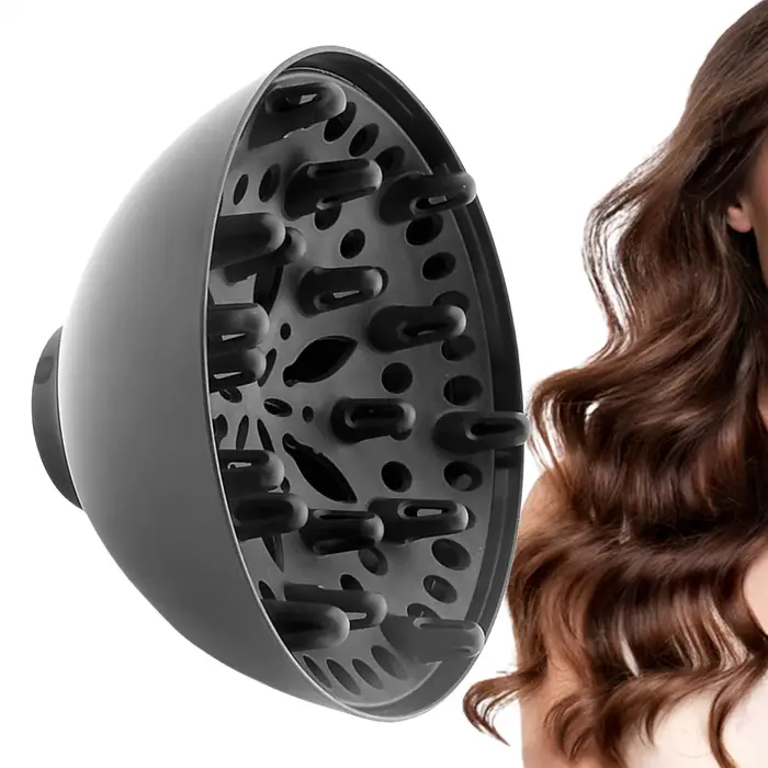 Diffuseur de cheveux bouclés diffuseur de cheveux Portable fournitures de soins de beauté pour les vacances d'été du matin Spa voyage nuit jour séchage à la chaleur