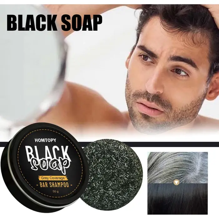 Regina-Shampoing pour cheveux noirs pour hommes