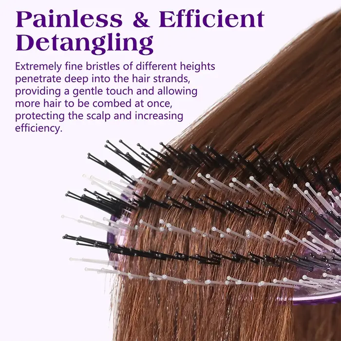 Peigne à cheveux de massage professionnel pour femmes
