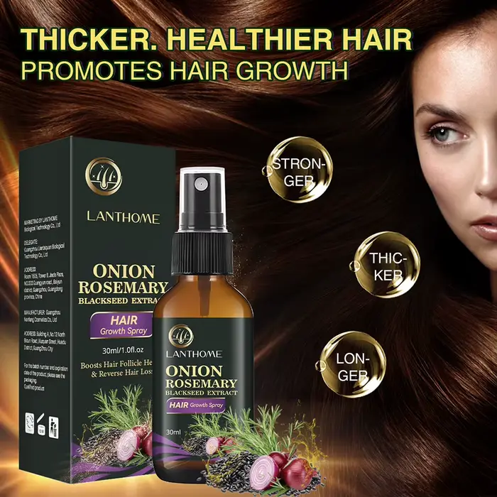 Huile Essentielle pour la Croissance Rapide des Cheveux