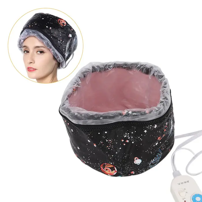 Chapeau de soin des cheveux chauffant électrique