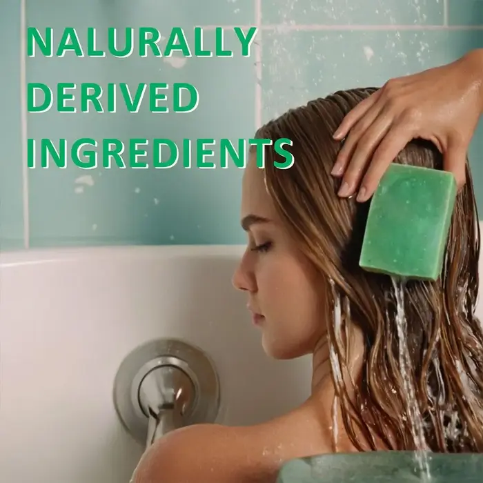 Savon shampoing à l'huile essentielle de romarin 100g