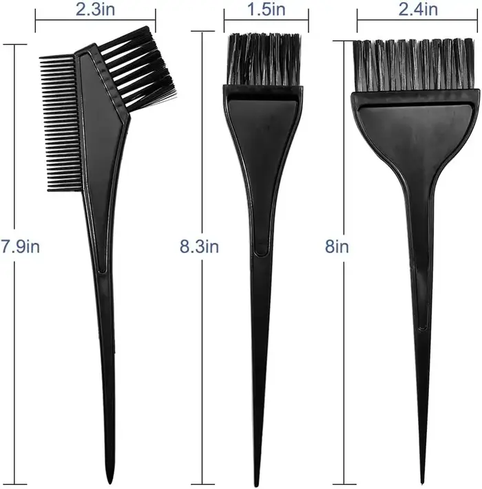 Kit de coloration de cheveux 4 pièces