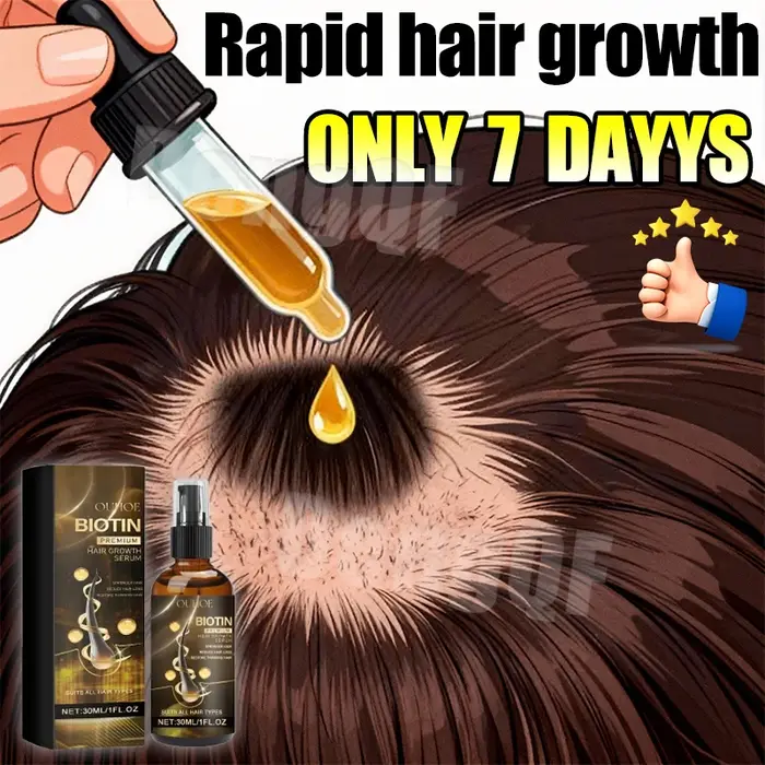 Anti-chute de cheveux favorise la croissance de vos cheveux