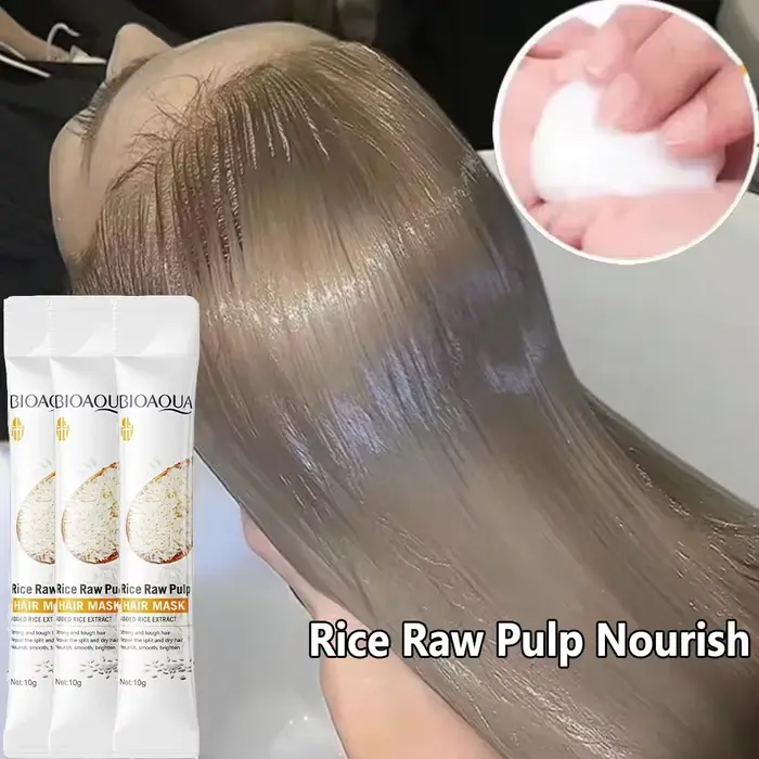 Masque capillaire à la kératine