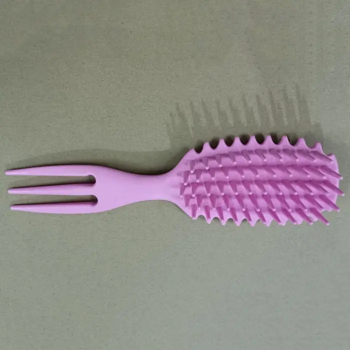 Peigne démêlant à dents larges pour cheveux humides et secs