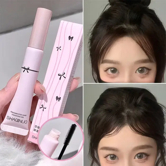 Bâton de cire pour cheveux, Gel coiffant pour lisser les cheveux crépus, Transparent, Non gras, Gel 