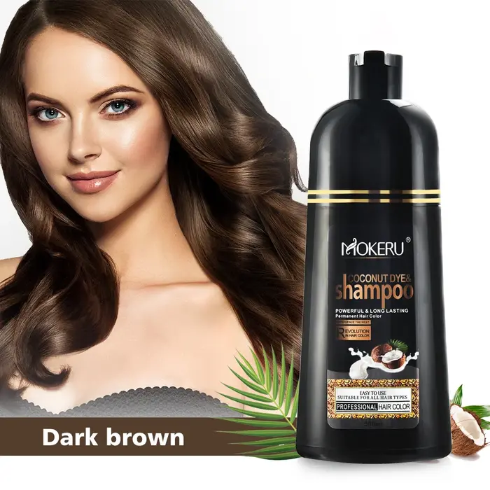Shampoing à teinture de noix de coco